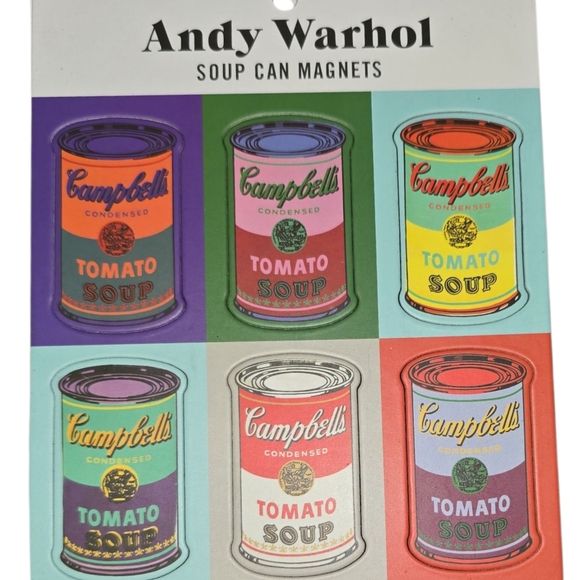 Andy Warhol Soup Can Magnets - Picture 5 of 5
